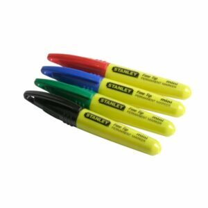 MARCADOR PUNTA FINA VARIOS COLORES. -STANLEY