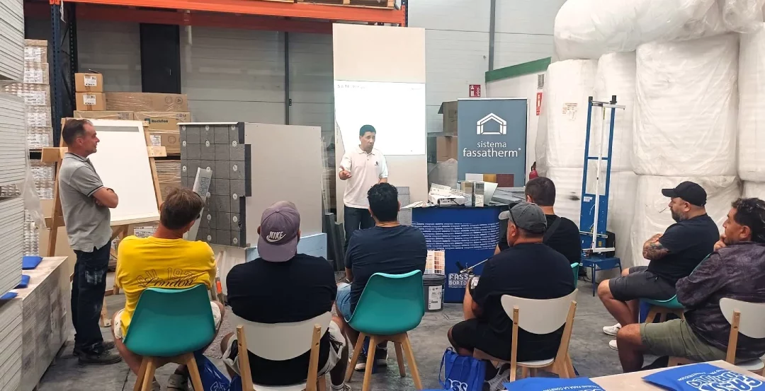Formación SATE de Fassa Bortolo en Idaterm Alicante: Impulsando la Capacitación Técnica Profesional