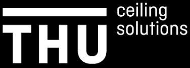 THULogo200px_FondoNegro Logo THU Ceiling Solutions - Fondo negro