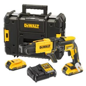 ATORNILLADOR 18V +ADAP. TORNILLOS (2Bat 2,0Ah). -DEW