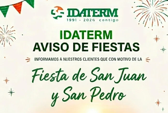 Horarios especiales y cierres por las Festividades de San Juan y San Pedro