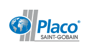 Imagen del logo de Placo, empresa líder en la fabricación de placas de yeso