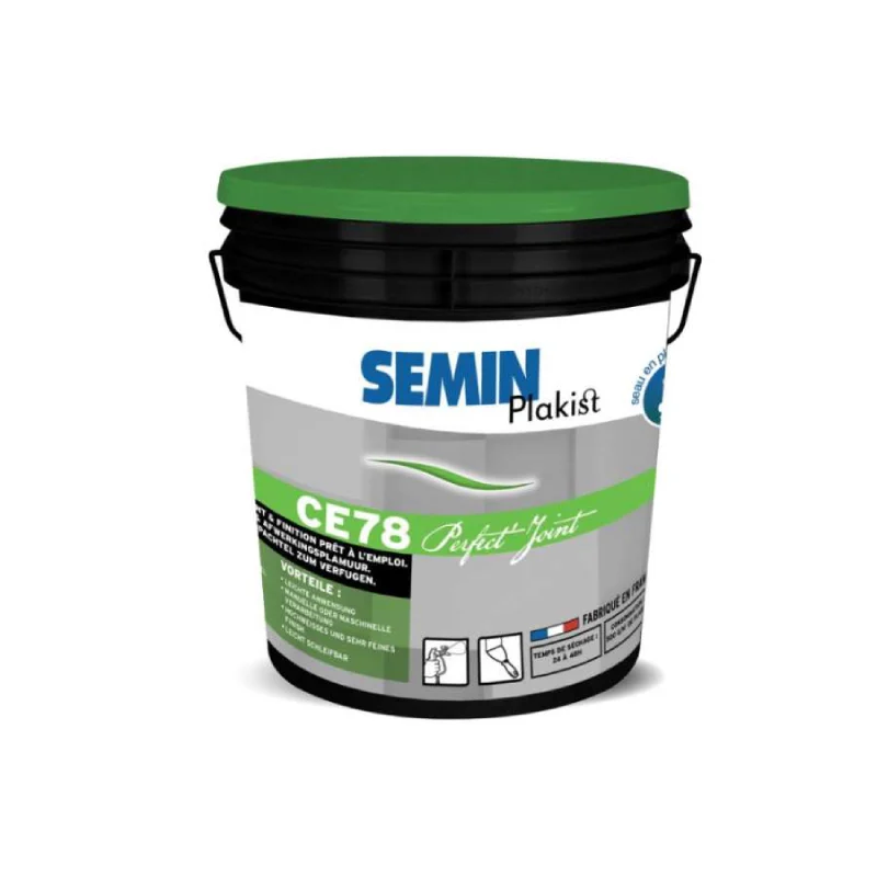 Pasta de Juntas Lista al Uso Semin Plakist CE 78 Perfect'Joint – Cubo de 25 Kg