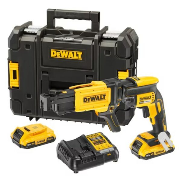 ATORNILLADOR 18V +ADAP. TORNILLOS (2Bat 2,0Ah). -DEW
