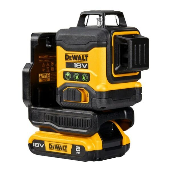 LASER 3 LINEAS 360º VERDE 18V (SIN BAT/CARG)-DW