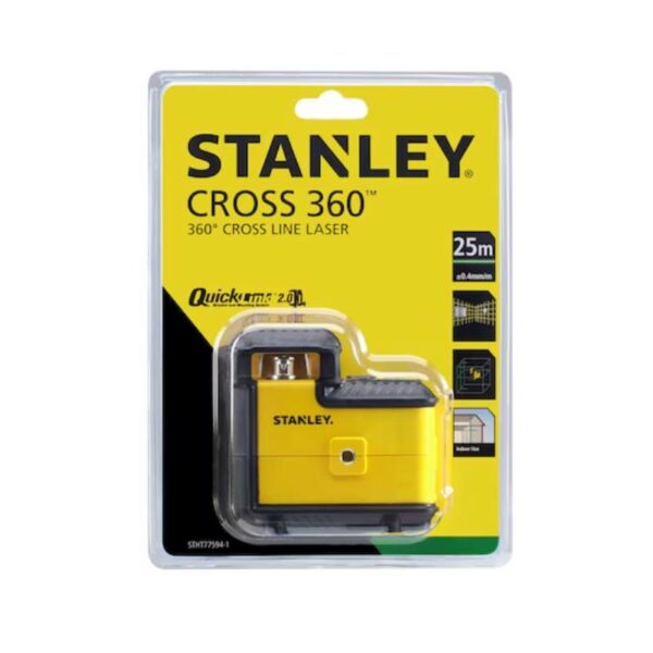 NIVEL LASER CRUZ VERDE 360º -STANLEY - Imagen 2