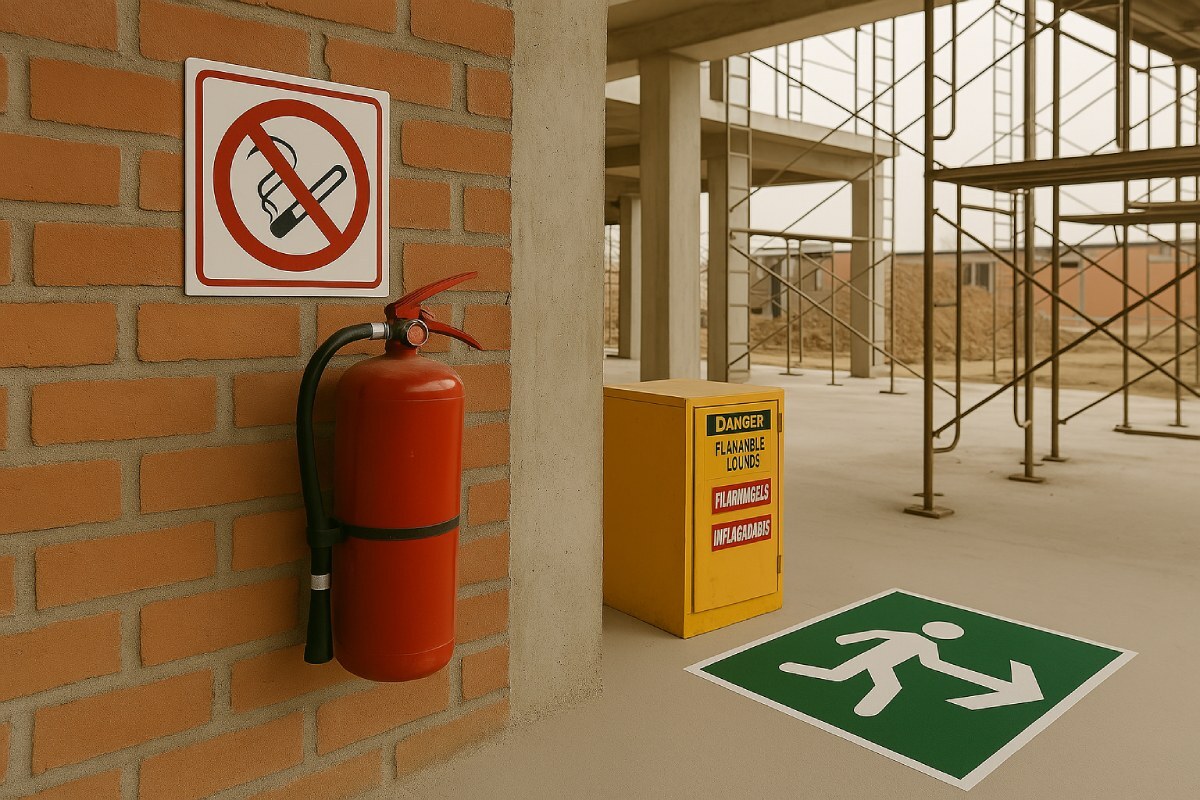 Prevención de Riesgos Inflamables_ Protegiendo la Obra del Fuego