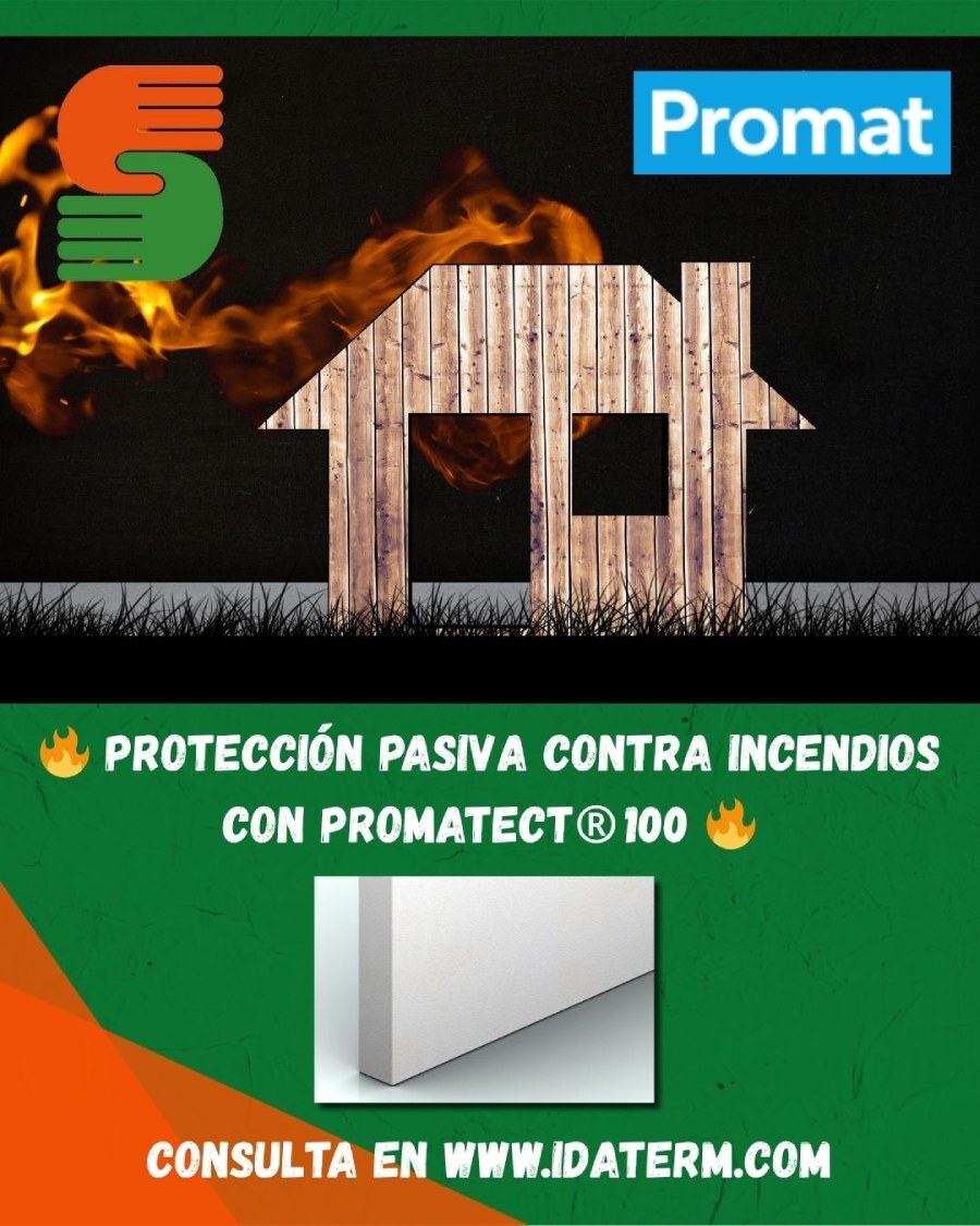 protección pasiva contra incendios con promatect 100