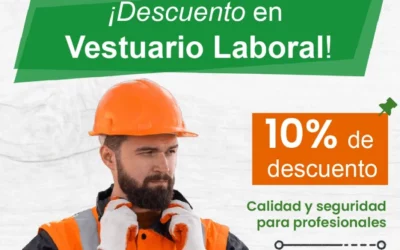 ¡Equípate en Idaterm! 10% de descuento en Vestuario Laboral (Oferta por tiempo limitado)
