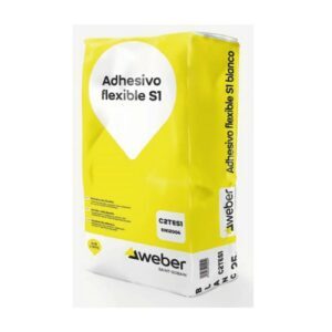 WEBERCOL FLEX C2TE S1 BLANCO 25kg.