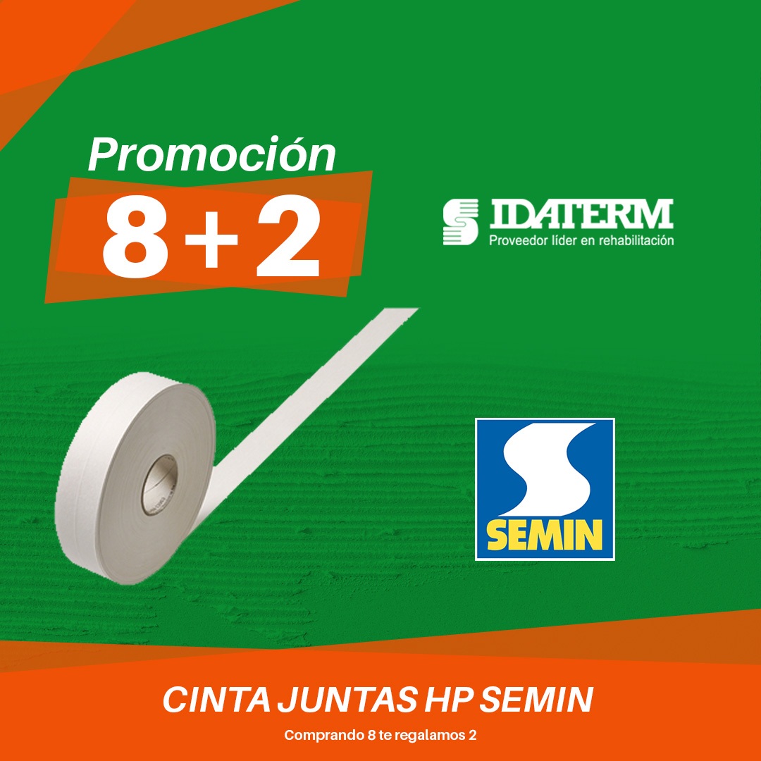 Cinta de Juntas HP SEMIN, ¡Ahora con la promo 8+2!