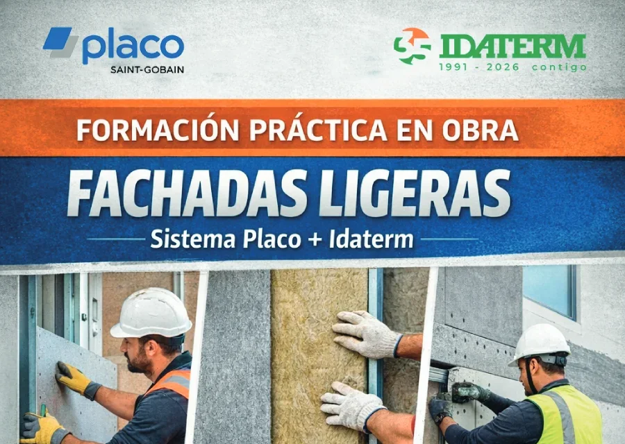 Formación Práctica en Alicante: Fachadas Ligeras con Sistema Placo