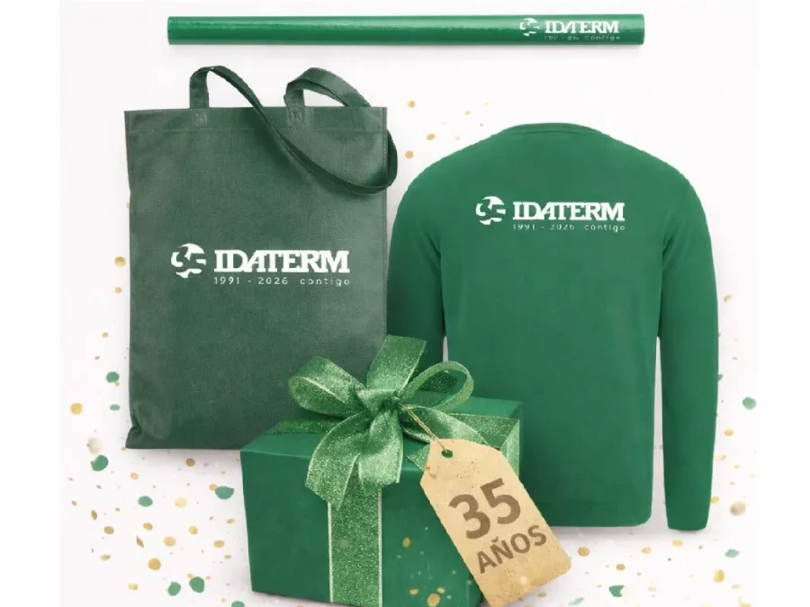 35 Años Construyendo Juntos: Celebra con Idaterm y Recoge tu Regalo Especial