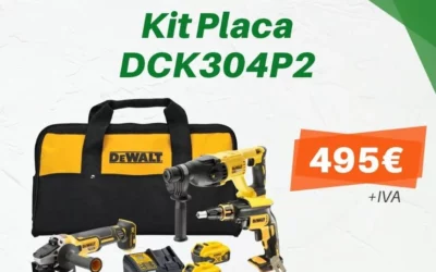 OFERTA ESPECIAL: Kit Plaquista DEWALT DCK304P2 ya disponible en Idaterm