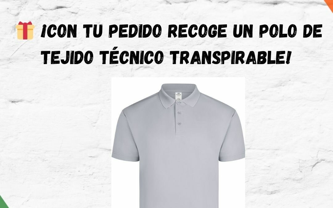 ¡Regalo Directo con tu Pedido Idaterm! Polo Técnico GRATIS
