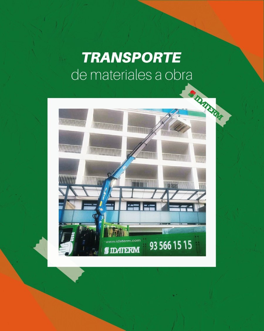 servicio de transporte con camión grua Idaterm